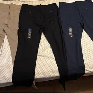 Men's Dress Pants - Black, Navy, and Tan